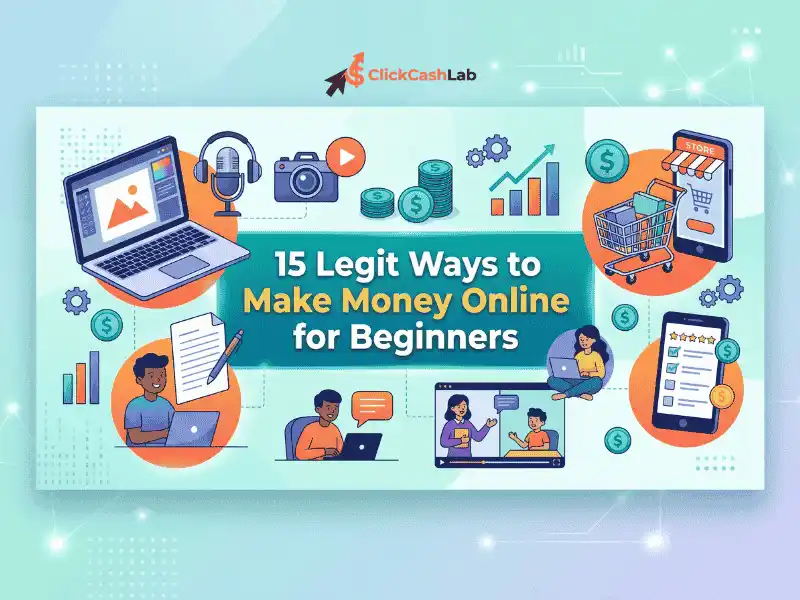 15 Legit+Ways to Make Money Online for Beginners