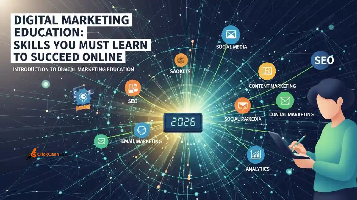 Skills You Must Learn to Succeed in Online -- Digital Marketing Education