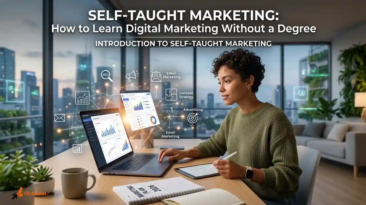 How to Learn Digital Marketing Without a Degree & Self-Taught Marketing