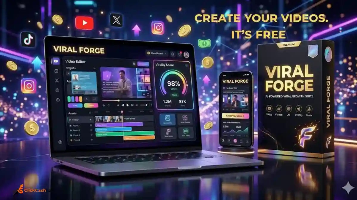 Create Faceless YouTube videos + Traffic – ViralForge Review